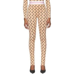 Marine Serre Crescent Moon Print Leggings